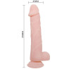 Baile - Gode Super Réaliste 22 Cm